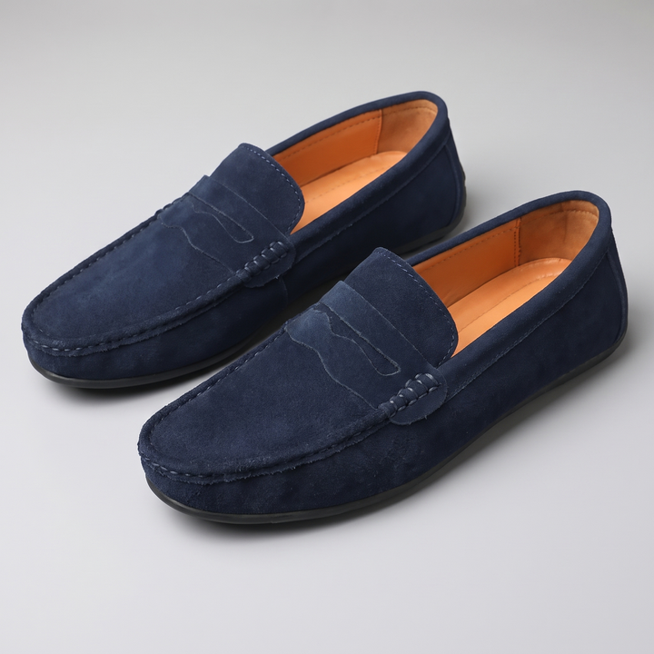 Verona | Suede Loafers – Eleganter Slip-On Stil für Männer