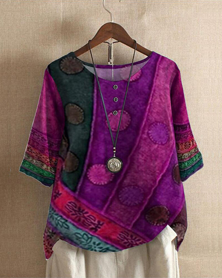Emilia | Relaxed and Stylish Boho Tunic Top