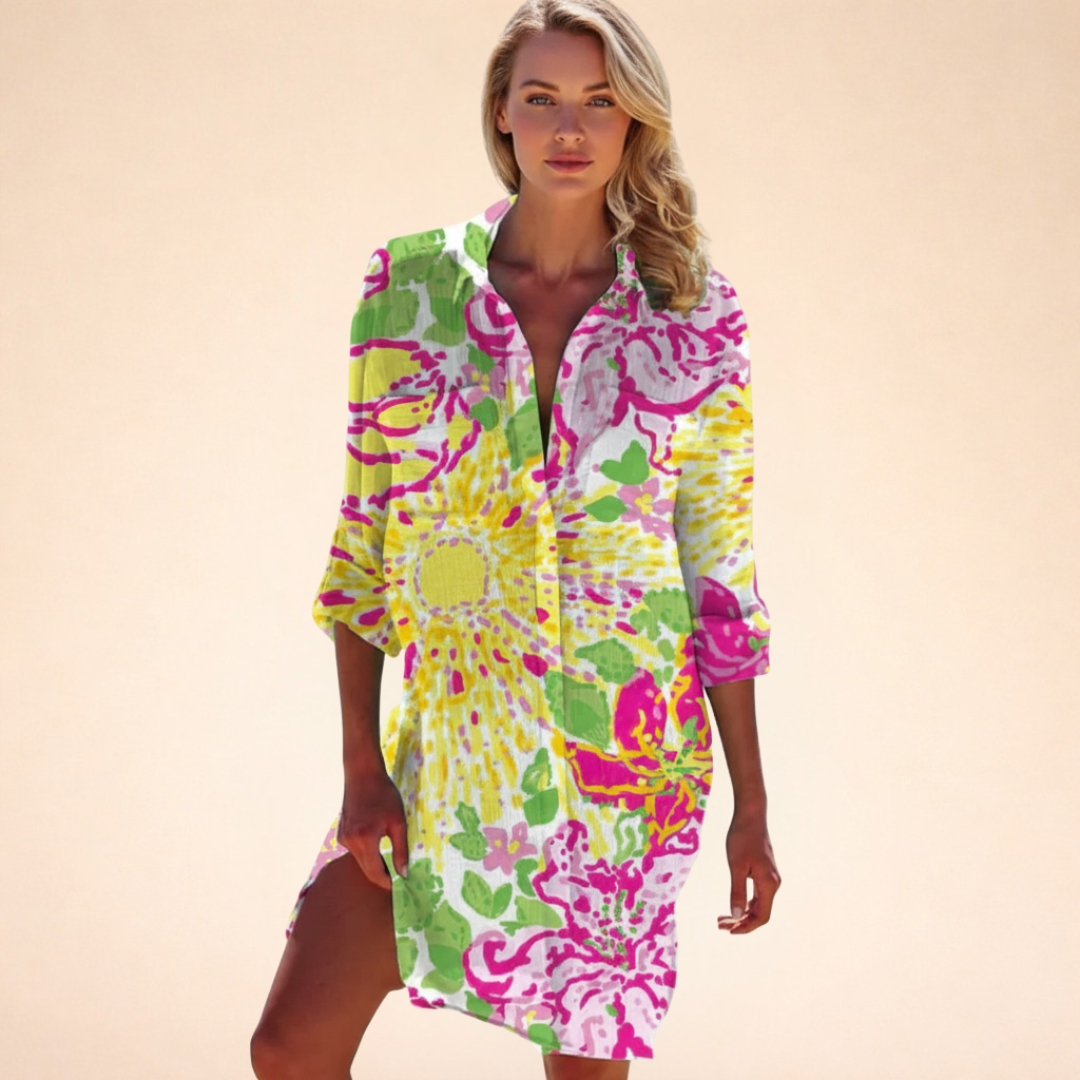 Julia | Stylish Shirt Dress for Summer