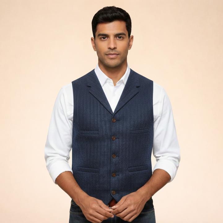 Robert | Elegant and versatile waistcoat for every occasion