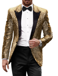 Stephan | Vintage wedding suit with sparkling details