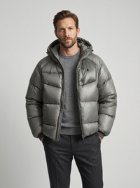Lukas | Weatherproof Padded Down Jacket for Winter