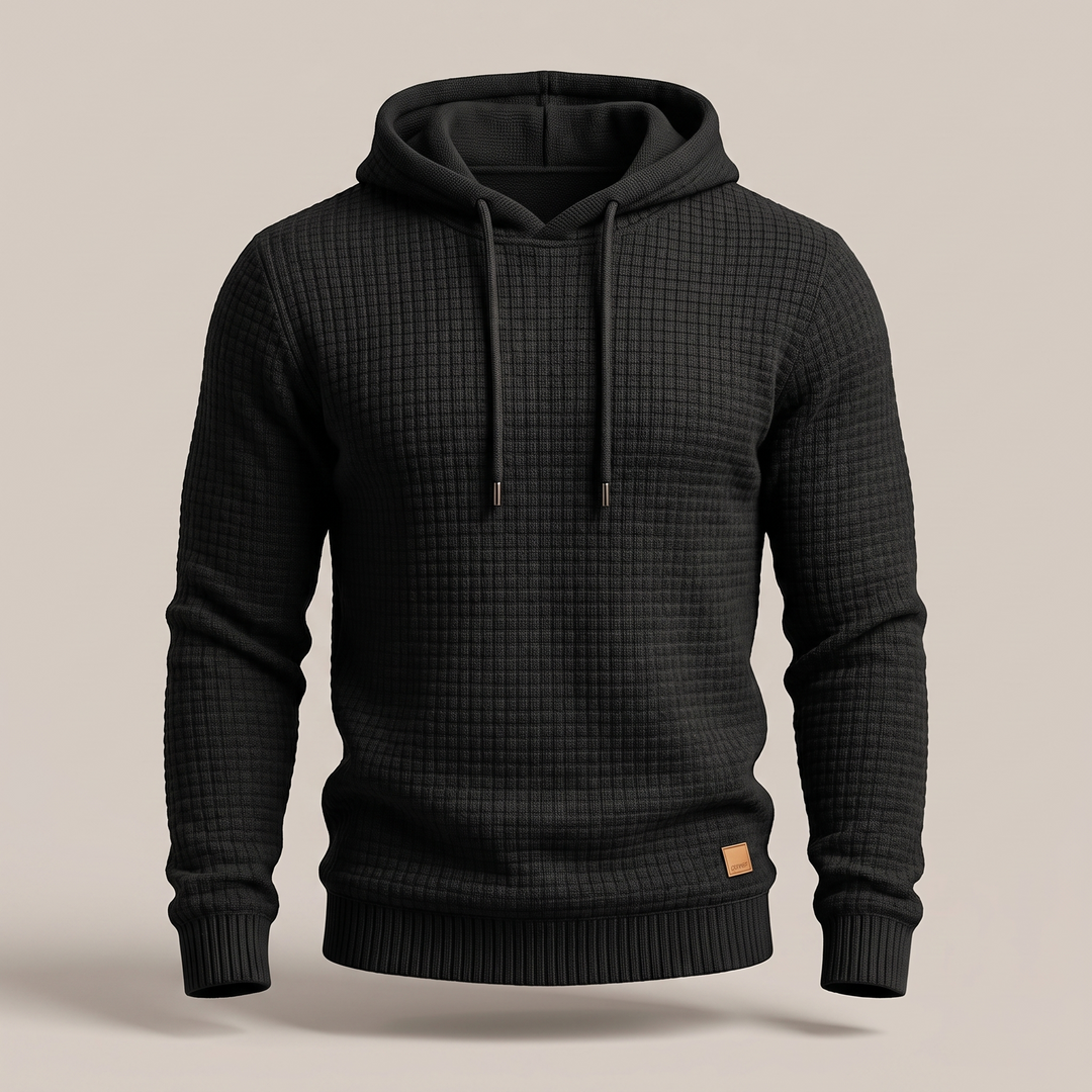 Marceau | Strick Hoodie – Luxuriös Weich für Herren