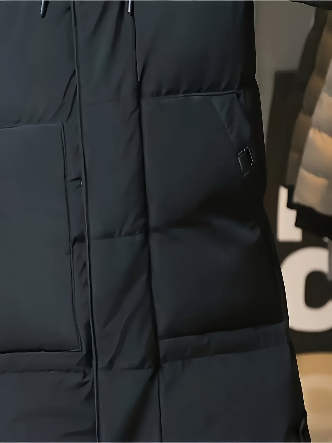 Donovan | Hooded Longline Puffer Coat – Eleganter Winterstil für Männer