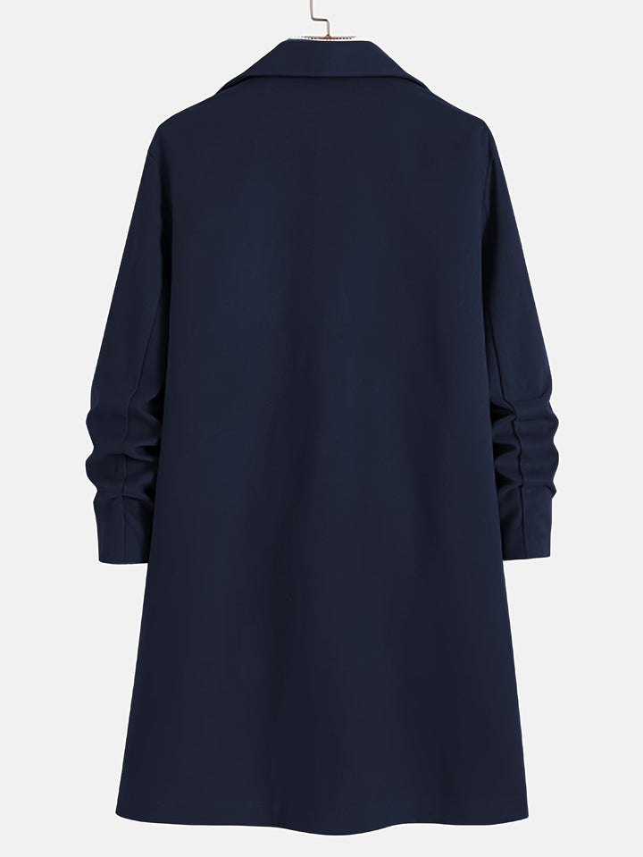 Warner | Tailored Longline Coat – Zeitlose Eleganz für Herren