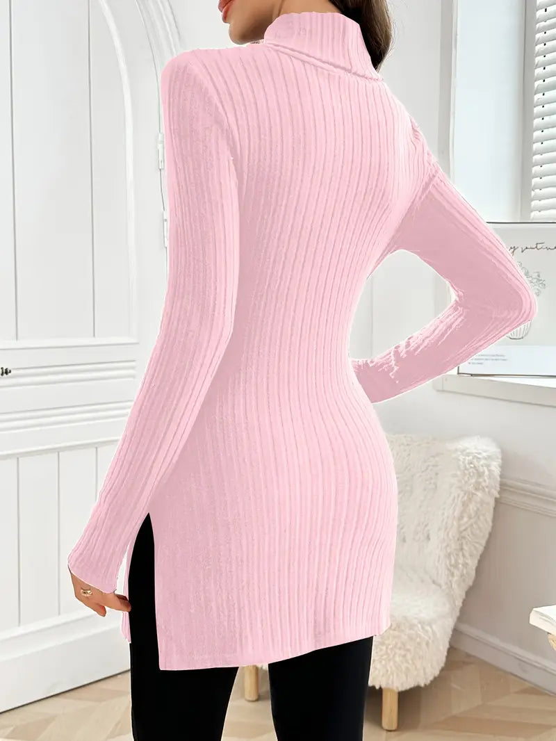 Sarah | Langärmeliger Pullover – Eleganter Slim Fit für Frauen