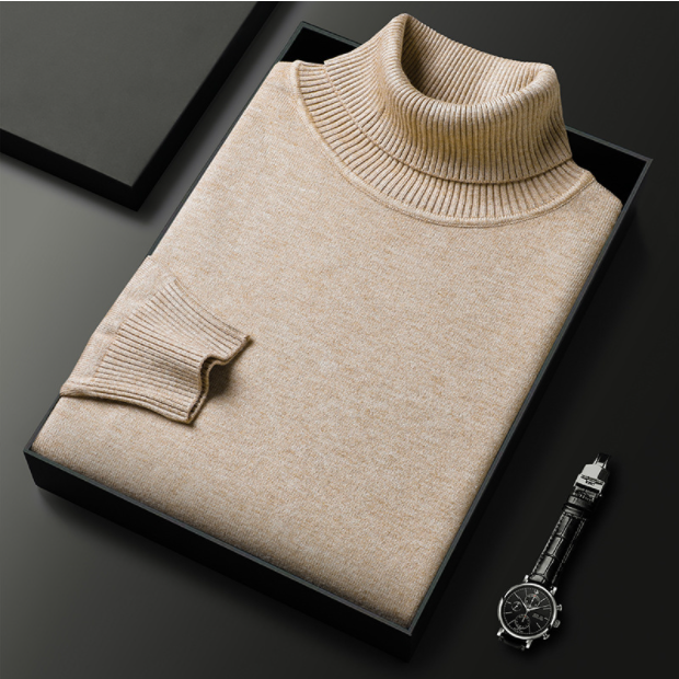 Hunter | Cashmere Turtleneck Sweater – Edler Komfort in Vielseitigem Schnitt