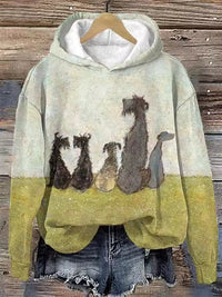 Clara | Cozy Jacquard Hoodie for Autumn