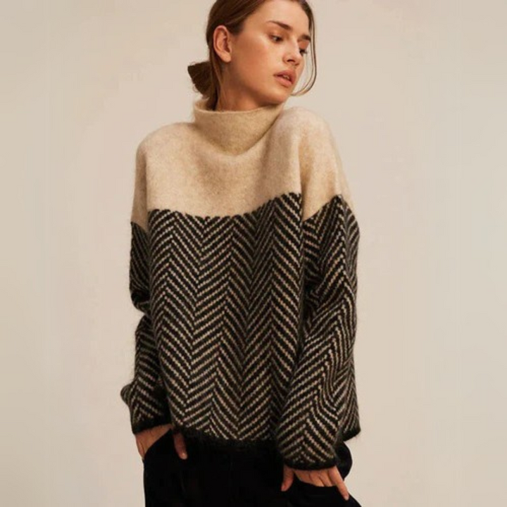 Maeve | Rollkragenpullover – Geschmackvolles Design für Damen