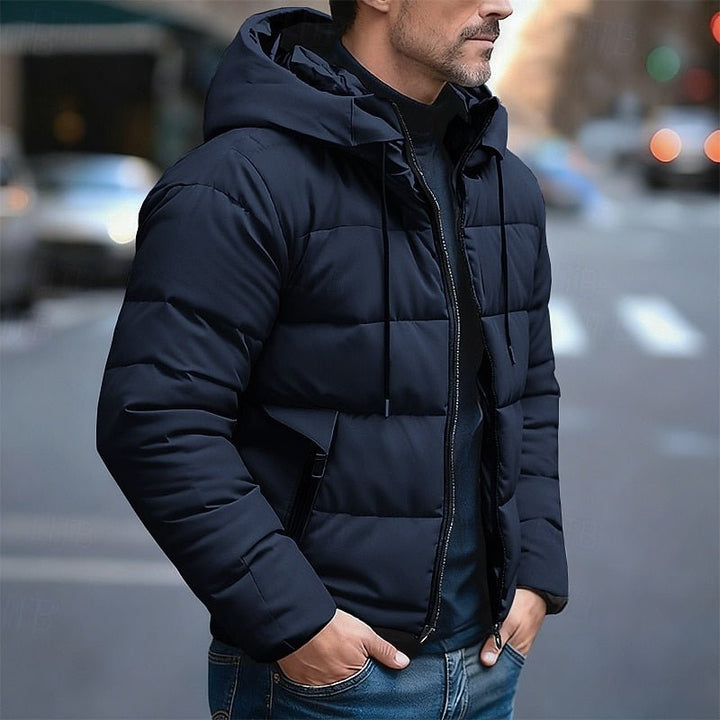 Nash | Isolierte Kapuzen-Puffjacke für Herren