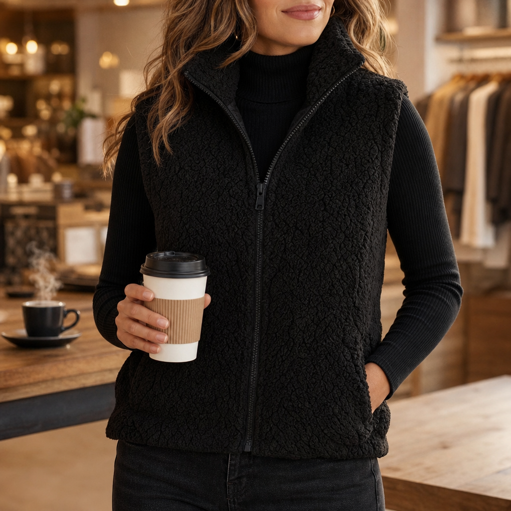Wearbella | Puffer Vest – Stehkragen für einen eleganten Look