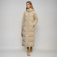 Sandra | Long women's down jacket for reliable warmth