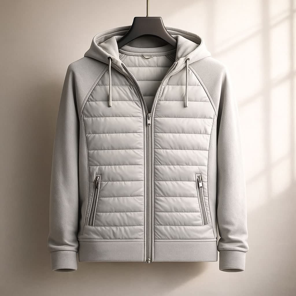 Ridgefield | Zip Hoodie – Warm Padded Design for Comfort