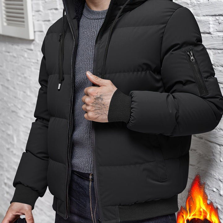 Bruce | Winterjacke mit Kapuze – Stilvoll und Warm