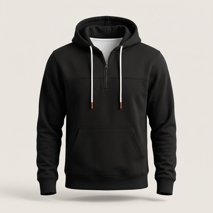 Ravelle | Hoodie – Bequemer Viertelreißverschluss für Herren