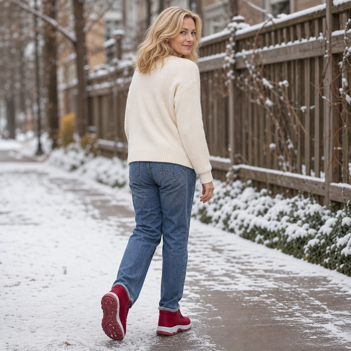 Frostella | Fur-Lined Ankle Boots – Wasserdicht und Bequem