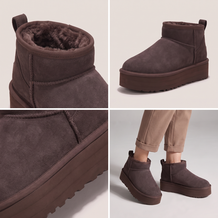 Velora | Shearling Ankle Boots – Wärmender Stil für Frauen