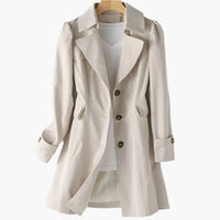 Elena | Long, Elegant Trench Coat for Stylish Appearances