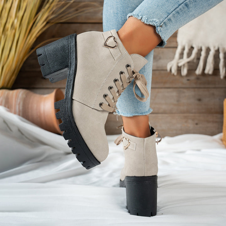 Marlene | Stilvolle Und Elegante Schnürstiefeletten