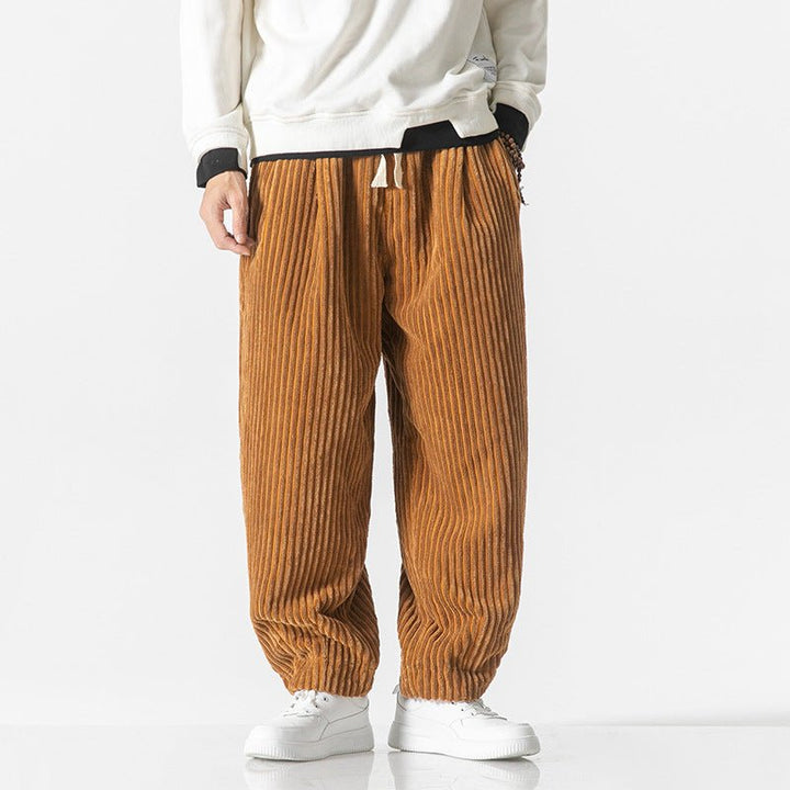 Masaaki | Cordhose – Bequeme Eleganz mit Elastischem Bund