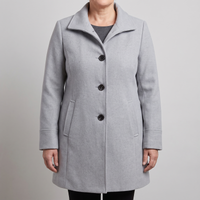 Elise | Timeless Women's Trench Coat Made of Soft Wool for Cold Days
