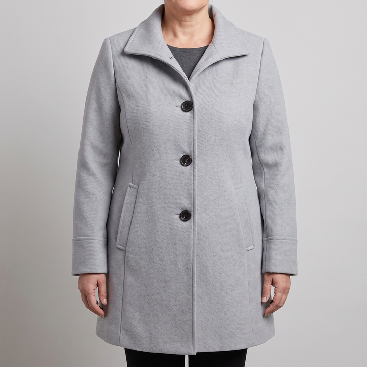 Serena | Heritage Coat – Elegante Winterjacke aus Wolle