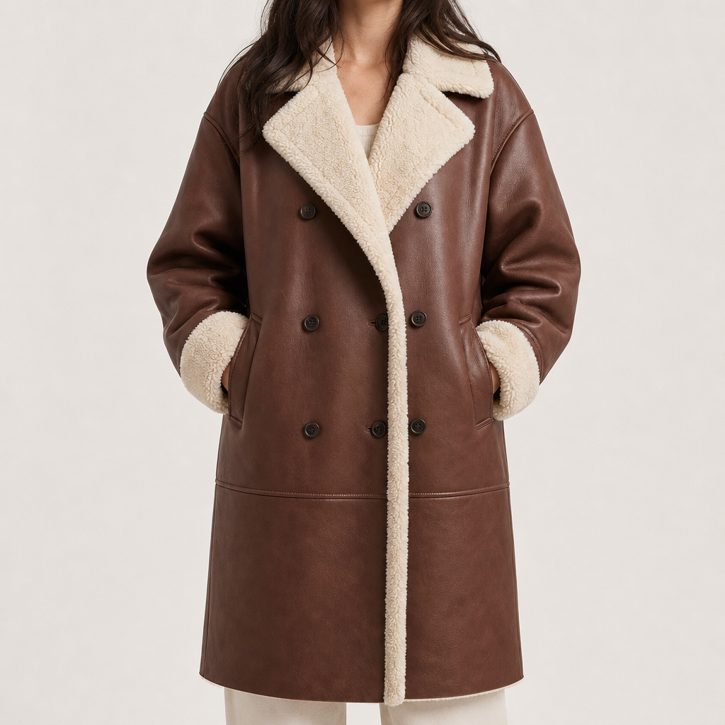 Monroe | Teddy Coat – Klassisches Design für eine Elegante Silhouette