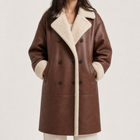 Helena | Kuschelige Und Wasserabweisende Teddyjacke Im Trenchcoat-Stil