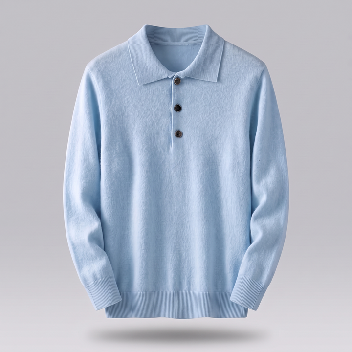 BELFORD | Cashmere Polo – Klassische Schnittführung für Männer