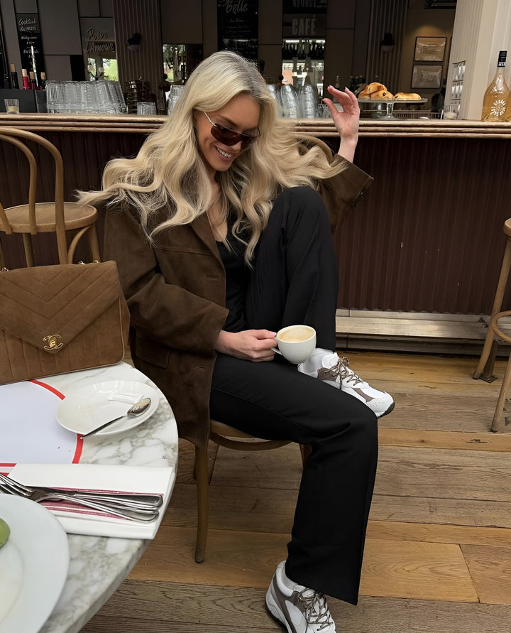 Heike | Eleganter Und Stilvoller Suede Blazer