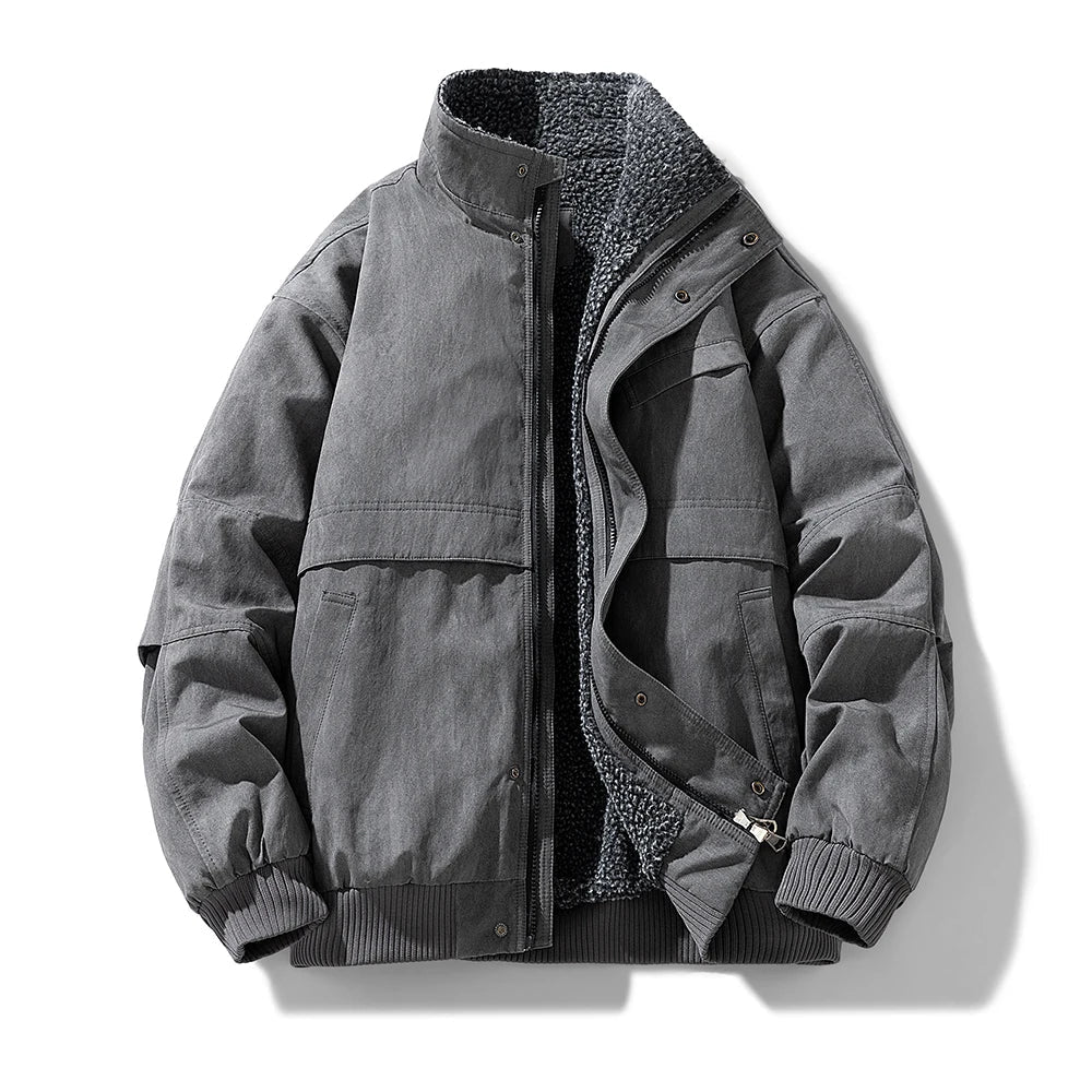 Velora | Puffer Jacket – Elegante Fleece-Lining für Männer