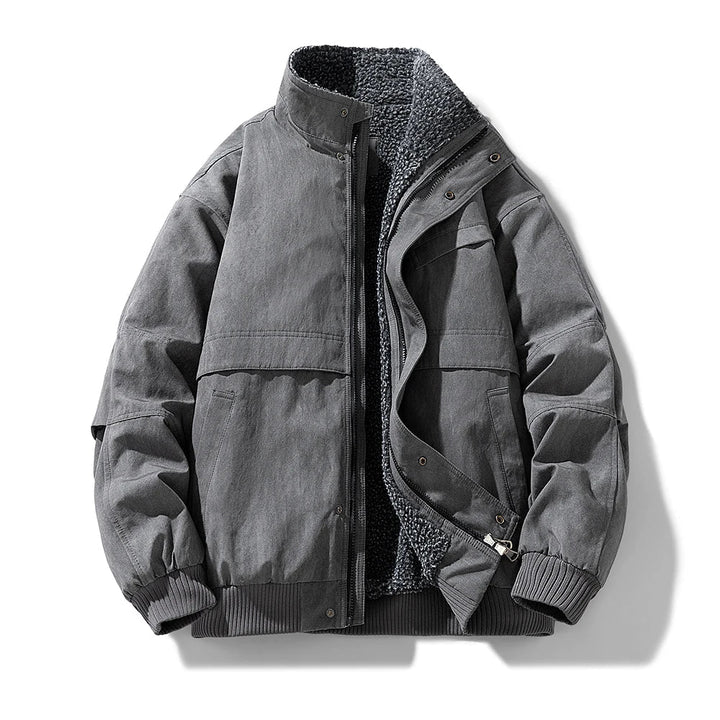 Velora | Puffer Jacket – Elegante Fleece-Lining für Männer