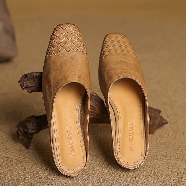 Lucia | Elegant and Stylish Leather Slides