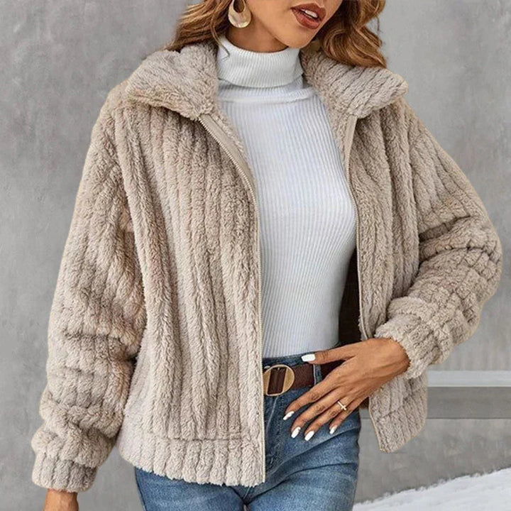 Hannah | Short, Modern Knitted Cardigan for Women