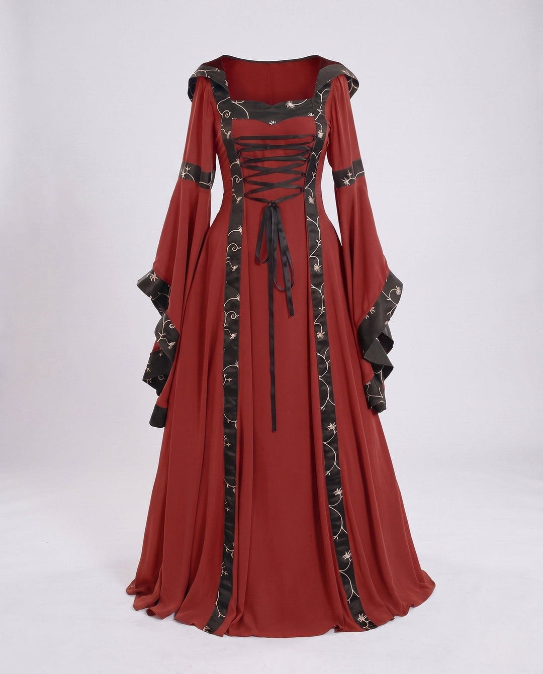 Drune | Historical Costume Dress with Elegant Lacing