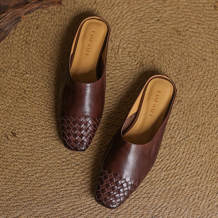 Lucia | Elegant and Stylish Leather Slides