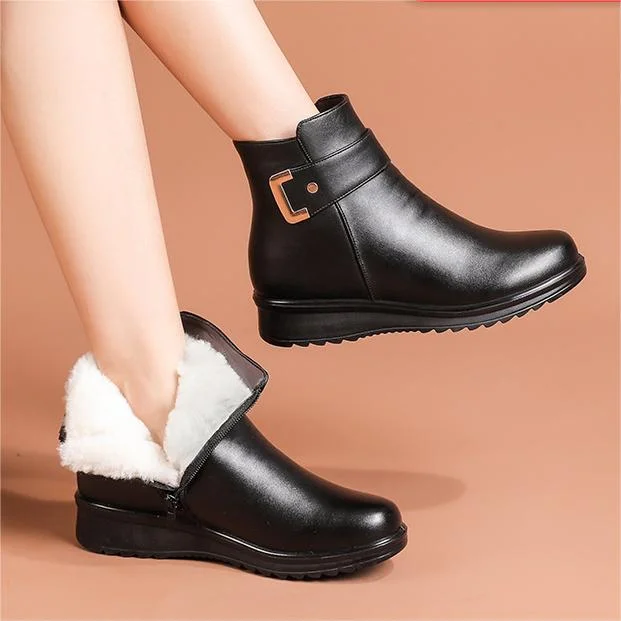 Nora | Orthopedic Boots – Genuine Leather Design for Women