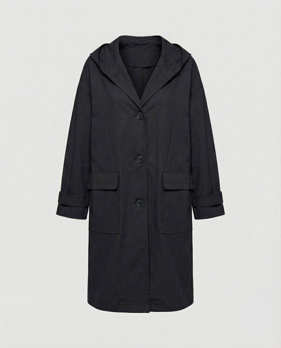 Charlie | Stylish Waterproof Hooded Trench Coat for All Weather Conditions