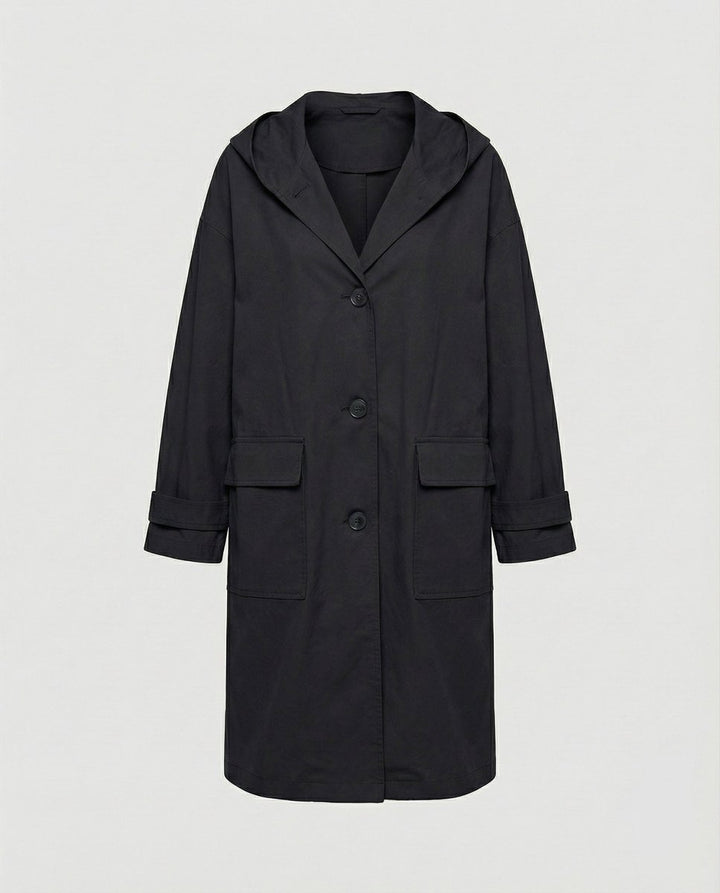 Charlie | Stylish Waterproof Hooded Trench Coat for All Weather Conditions