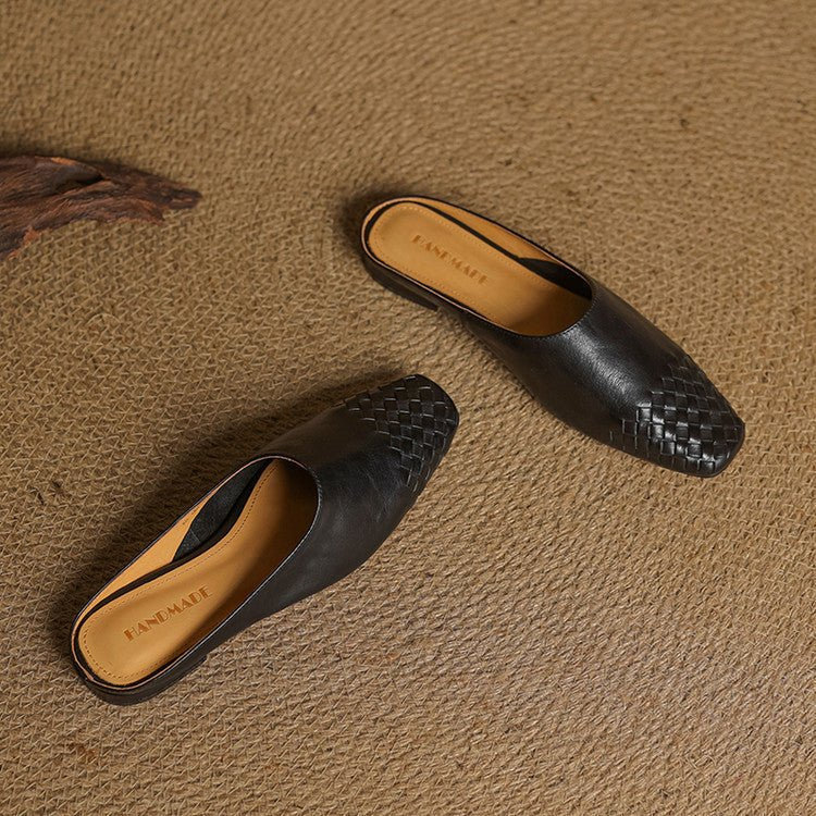 Lucia | Elegant and Stylish Leather Slides
