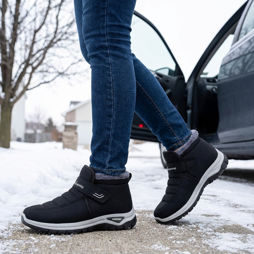 Cozara | Winter Boots – Fur Lined Slip On Design for Women