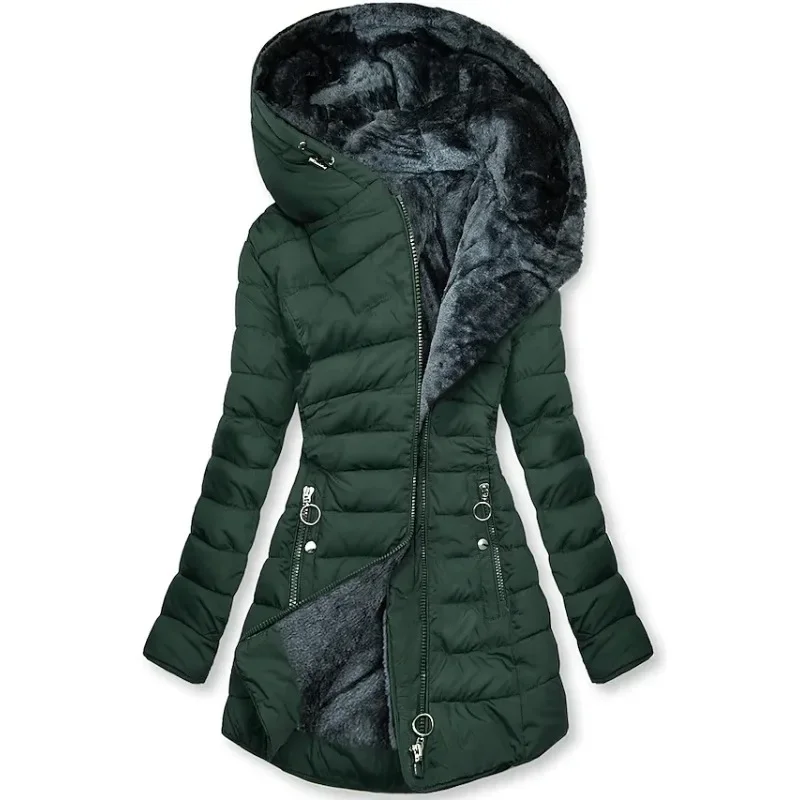 Gisela | Mantel mit Pelzfutter – Eleganter Winterstil