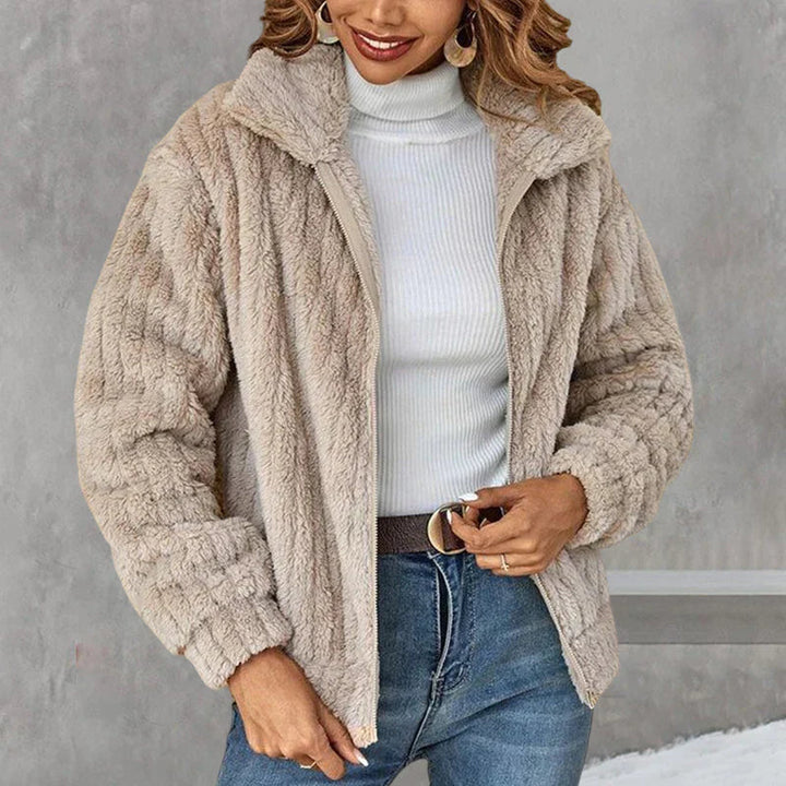 Hannah | Short, Modern Knitted Cardigan for Women