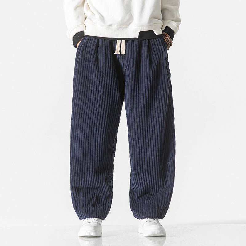 Masaaki | Cordhose – Bequeme Eleganz mit Elastischem Bund