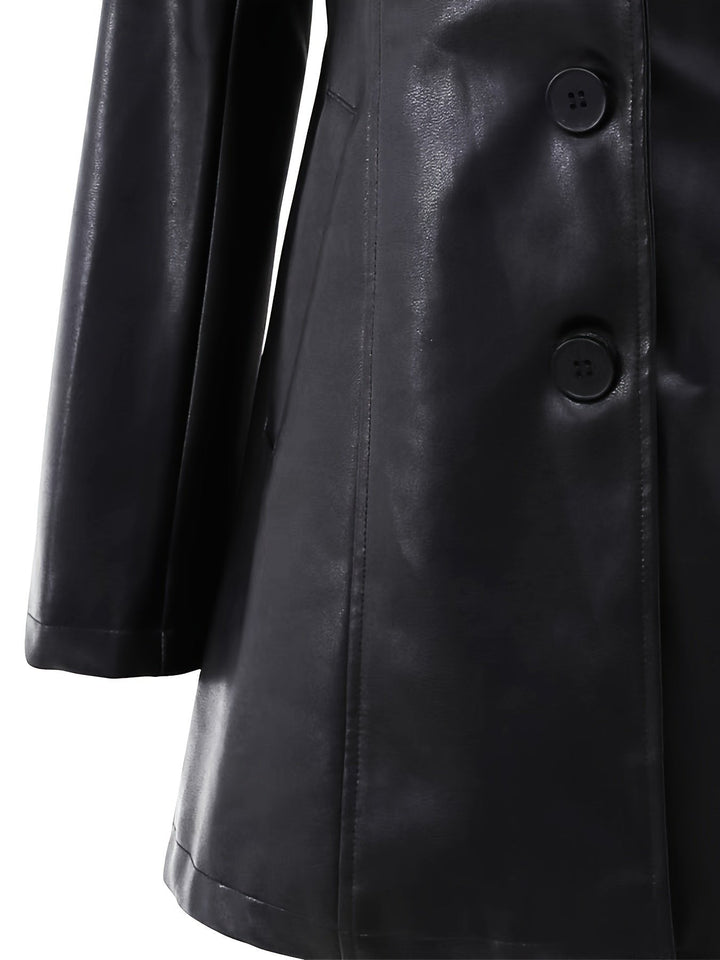 Rosaline | Taillierter Mid-Length Coat – Elegantes Design für Frauen