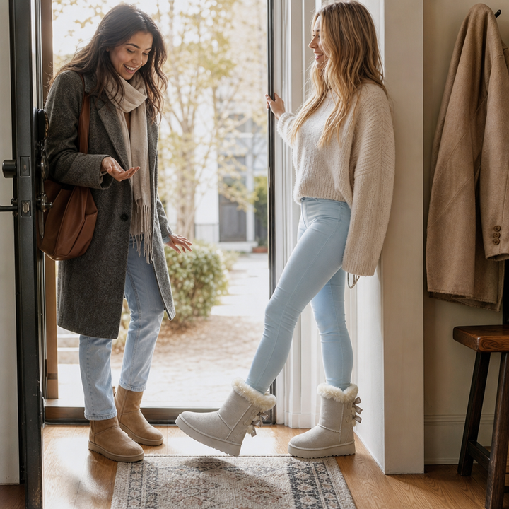 Bowelle | Plush-Lined Platform Winter Boots für Damen