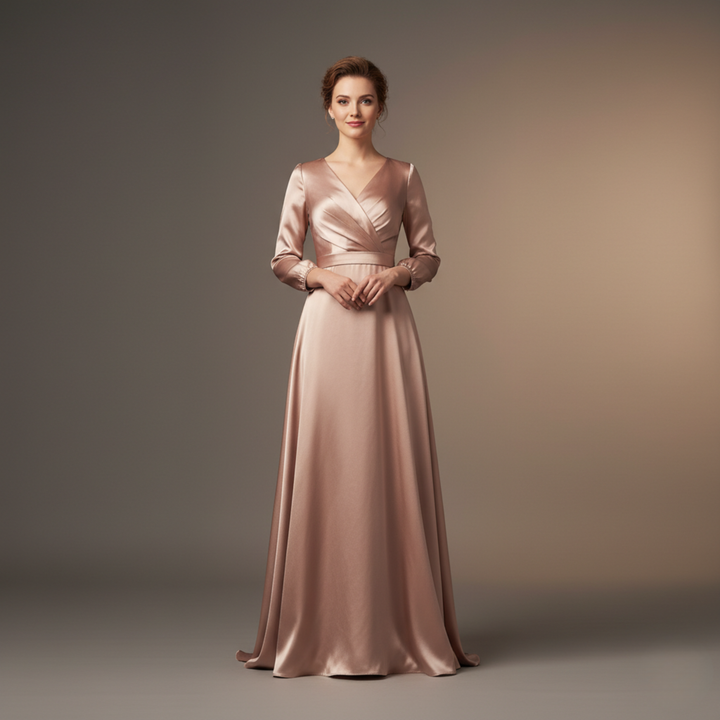 Lucia | Bequemes langes Kleid