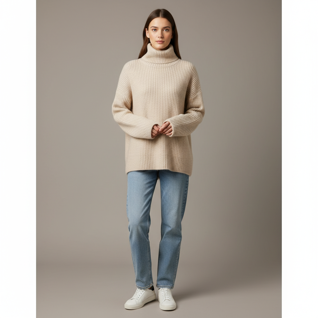 Renata | Damenpullover mit Rollkragen