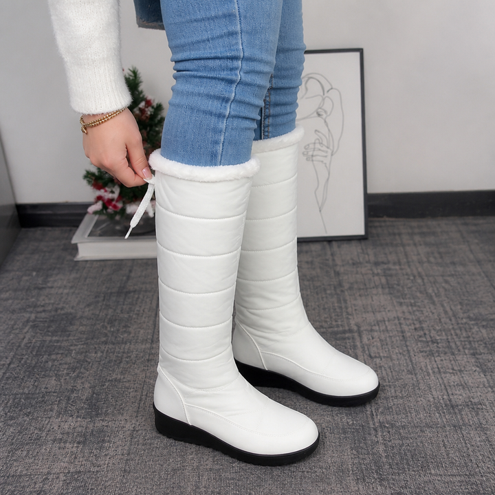 Calevra | Über Die Knie Zugboots – Warm und Gemütlich für Damen