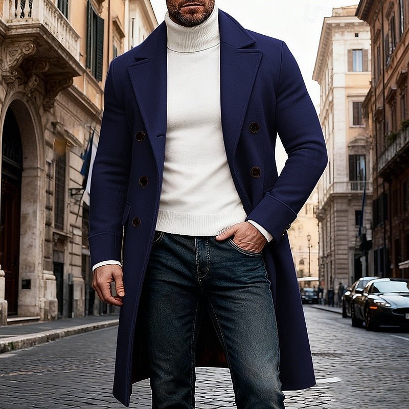 Alexander | Langer Overcoat – Zeitlos Eleganter Style